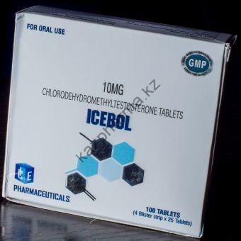 Туринабол Ice Pharma 100 таблеток (1таб 10 мг) - Капшагай